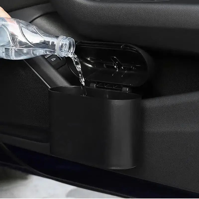 car trash can leakproof garbage can